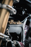 Stickers Honda S800 goud set van 2 stuks voor Dax