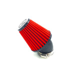 Nibbi 48mm Angled 45 ° air filter black with red high flow