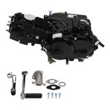 90cc Motorblok zwart - Manueel - 4 Versnellingen kick start. Dax,. (88cc)