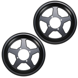 Vijf spaaks velgenset 10 inch - 3.50 x 3.00 geschikt voor Monkey en Dax