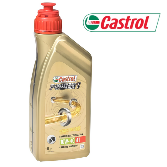 Castrol Power RS 4-takt 10W40 olie 1 liter bus - motorolie