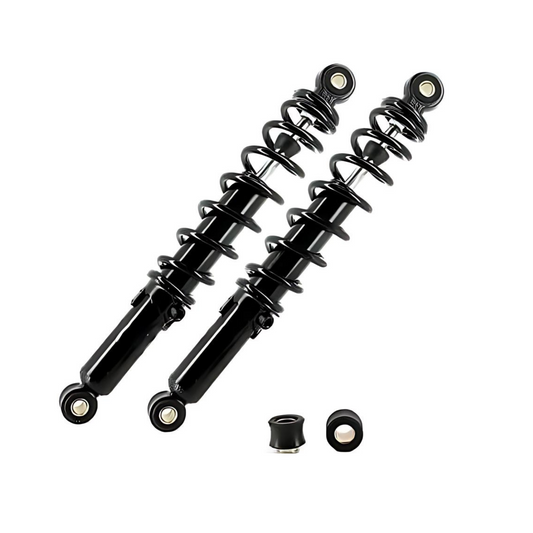 Pair of hydraulic shock absorbers 330 mm black