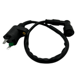 Full coil of black 12V spark plug cable (bobbin)