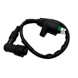 Bobine complète de câble de bougie noire 12V (Bobine)