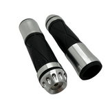 CNC Silver handles with bar-end