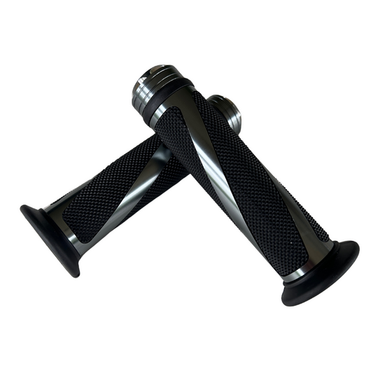 Twister handvaten titanium voor 22,2mm sturen CNC Dax en Monkey