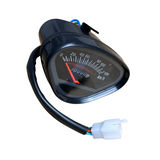 Kilometerteller voor Dax 120km/u zwart - 5 pins aansluiting