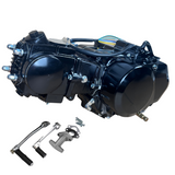 50cc Motorblok zwart  - Manueel - 4 Versnellingen kick start. Dax,. (49cc)