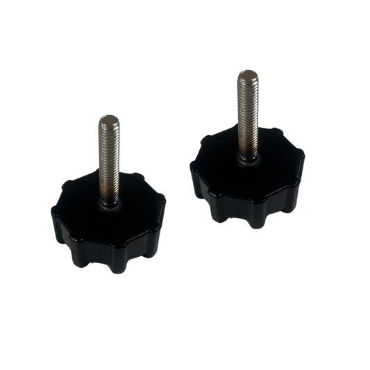 Stuur draaiknoppen zwart voor standaard Dax replica stuur