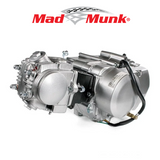 Madmunk 90cc Motorblok zilver- Manueel - 4 Versnellingen kick start. Dax,. (88cc)