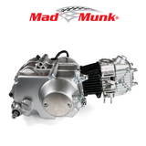 Madmunk 90cc Motorblok zilver- Manueel - 4 Versnellingen kick start. Dax,. (88cc)