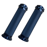 Handvaten zwart voor 22,2mm sturen Dax, Monkey, PBR, Pitbike..