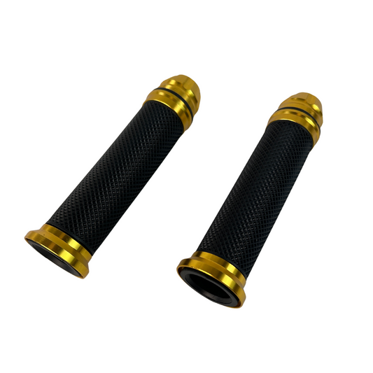Handvaten goud voor 22,2mm sturen Dax, Monkey, PBR, Pitbike..