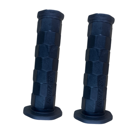 Rubberen handvaten zwart voor 22mm diameter sturen - L & R