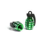 Granaat ventieldopjes – Universeel – 2 stuks verschillende kleuren