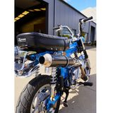 Carbon uitlaat voor Dax en Chaly bovenliggend