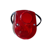 Achterlicht Dax type rood met Skyteam/Zhenhua stekker 3 pins