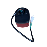 Achterlicht Dax type rood met Skyteam/Zhenhua stekker 3 pins