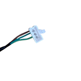 Achterlicht Dax type rood met Skyteam/Zhenhua stekker 3 pins