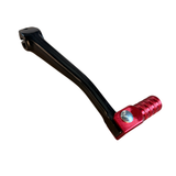 Schakelpedaal zwart met rood voor 50cc - 125cc - Dax, Pitbike, Monkey..