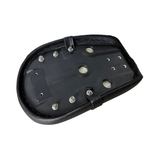 Zadel Monkey / Gorilla – Diamant patroon – Zwart met rode bies