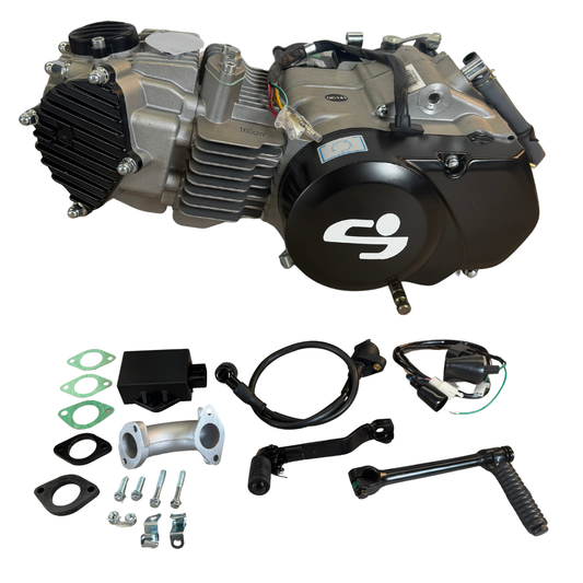 YX 160cc motorblok met toebehoren geschikt voor Dax, Pitbike, Monkey..