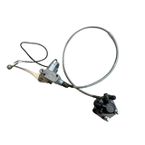 Dax USD voorvork 45mm zwart verlaagd model (540mm) inclusief toebehoren