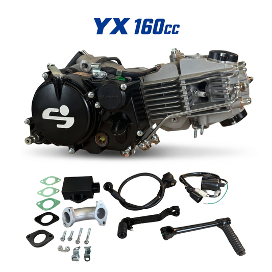 YX 160cc motorblok met toebehoren geschikt voor Dax, Pitbike, Monkey..