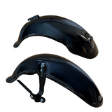 Duitse Spatborden german look Zwart Dax en Chaly