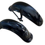 Duitse Spatborden german look Zwart Dax en Chaly