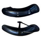 Duitse Spatborden german look Zwart Dax en Chaly