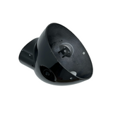 Headlight housing Dax black made of metal