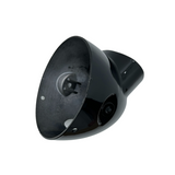 Headlight housing Dax black made of metal