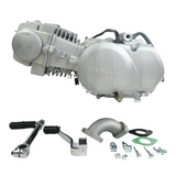 YX 140cc Motor Chrome/Silver - Manual - Kickstart