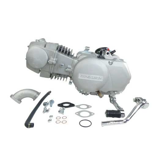 Motor Block Songsshen 140cc Silver - Handbuch 4 Zahnräder