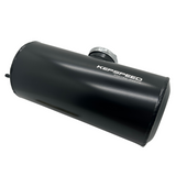 Kepspeed side tank extra gasoline tank 1L round. Left Silk Black