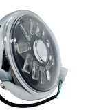 Koplamp optiek smoked LED voor Dax en Monkey