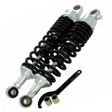 Rear springs / shock absorbers 330mm on suitable for Dax Black