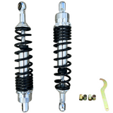 Rear springs / shock absorbers 330mm on suitable for Dax Black