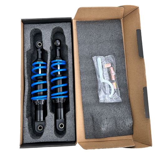 Back springs / shock absorbers 285mm OKD set with 6 blue coils