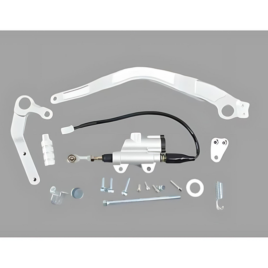 Pédale de frein + pompe de frein CNC Adaptation moulue sur tous les modèles Dax Silver