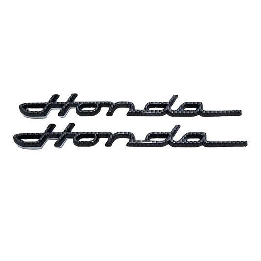 Autocollants Honda Emblem S800 Carbon (Repro) Set de 2 pièces