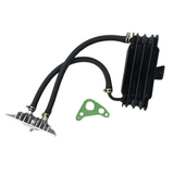 Complete oil cooler kit suitable for Dax and Monkey Black