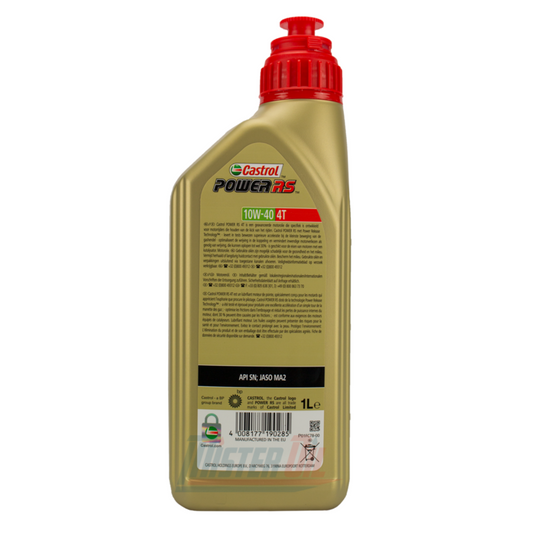 Castrol Power RS 4-takt 10W40 olie 1 liter bus