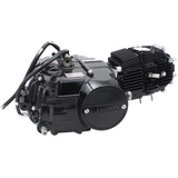 Lifan 125CC Motor Black Black - Handbuch - 4 Getriebe Kickstart.