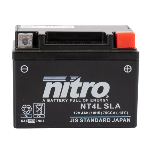 Batterij Nitro NT4L-SLA 12 volt 4 ampère - Skyteam, Zhenhua..