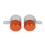 Pinkers / Knipperlichten Dax oranje lens 12V lamp (2 stuks)