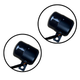 Pinkers / Knipperlichten Dax smoked glas en 12V lamp (2 stuks)