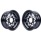 Velgen set zwart - 3.50 x 3.00 x 10 inch - voor Dax en Monkey