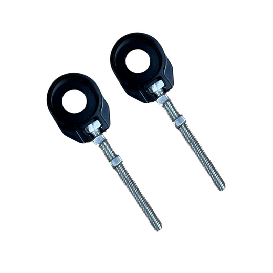 Ketting spanners zwart geschikt voor dax twee stuks rond model